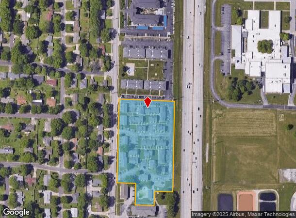  2406 S Ingram Mill Rd, Springfield, MO Parcel Map