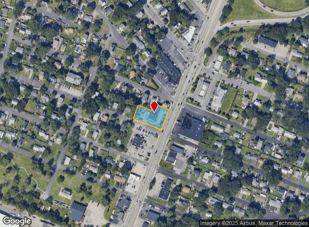 1587 Post Rd, Warwick, RI Parcel Map