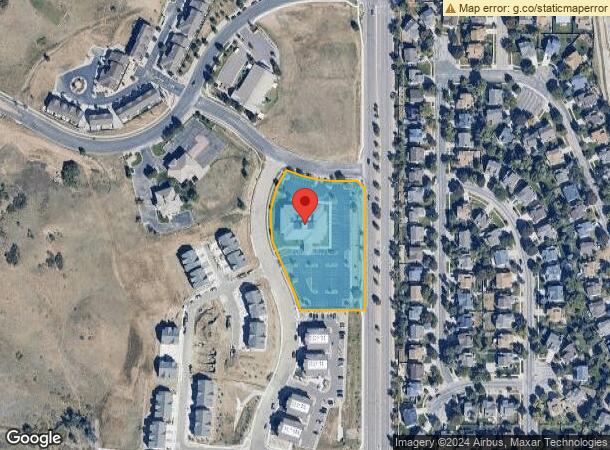  5731 Silverstone Ter, Colorado Springs, CO Parcel Map