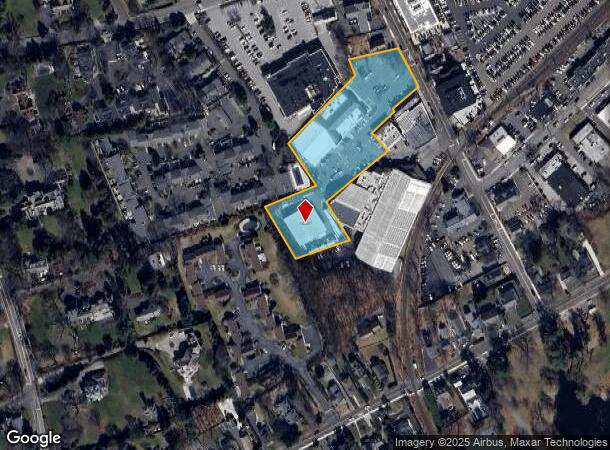 21 Grove St, New Canaan, CT Parcel Map