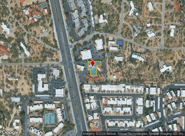  6596 N Oracle Rd, Tucson, AZ Parcel Map