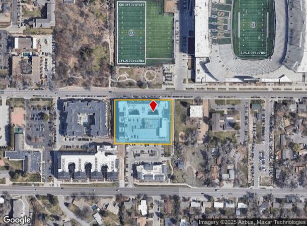  775 W Lake St, Fort Collins, CO Parcel Map