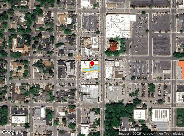  318 N Carson St, Carson City, NV Parcel Map