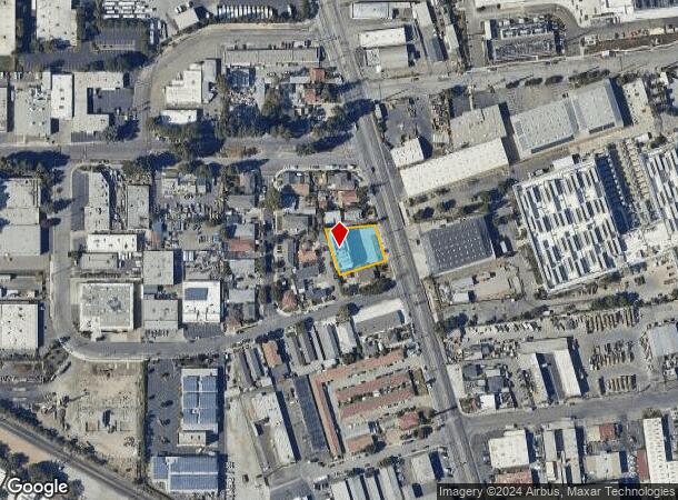  2222 Lafayette St, Santa Clara, CA Parcel Map