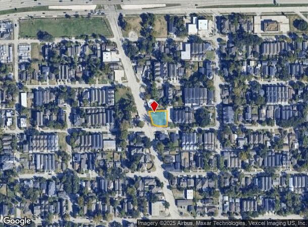  6706 N Main St, Houston, TX Parcel Map