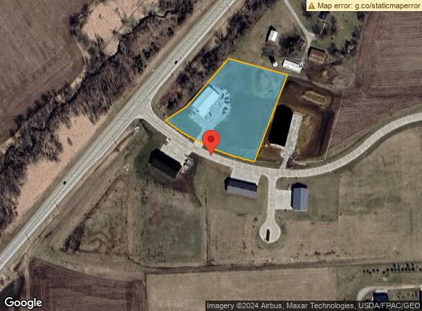  1134 W Buchanan St, Washington, IA Parcel Map