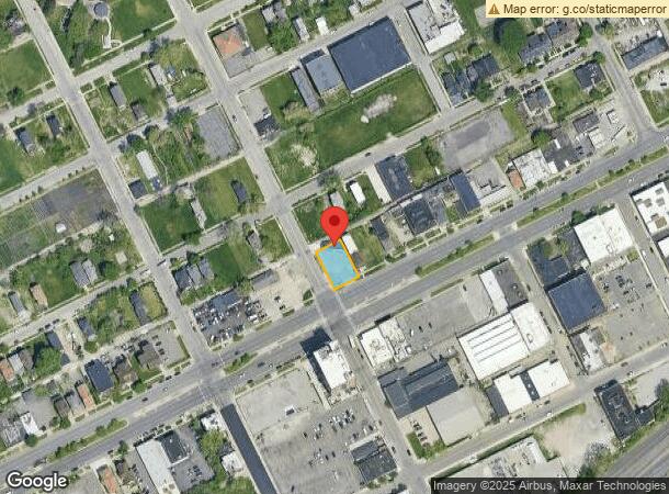  2930 E Grand Blvd, Detroit, MI Parcel Map