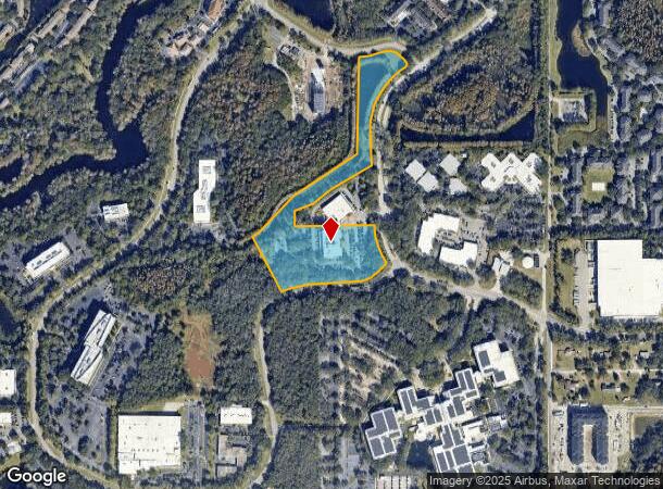 13020 N Telecom Pky, Temple Terrace, FL Parcel Map