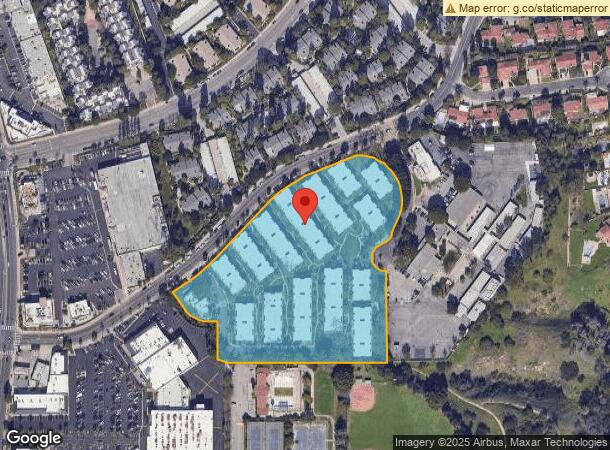  1301 W Park Western Dr, San Pedro, CA Parcel Map