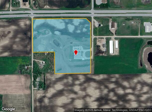  151 16Th St, Hawley, MN Parcel Map