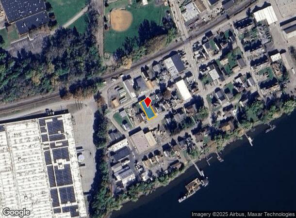 128 3Rd St, Blawnox, PA Parcel Map