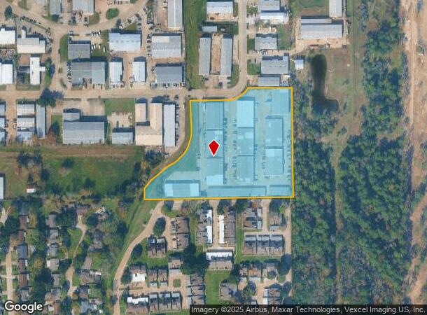 1920 Treble Dr, Humble, TX Parcel Map