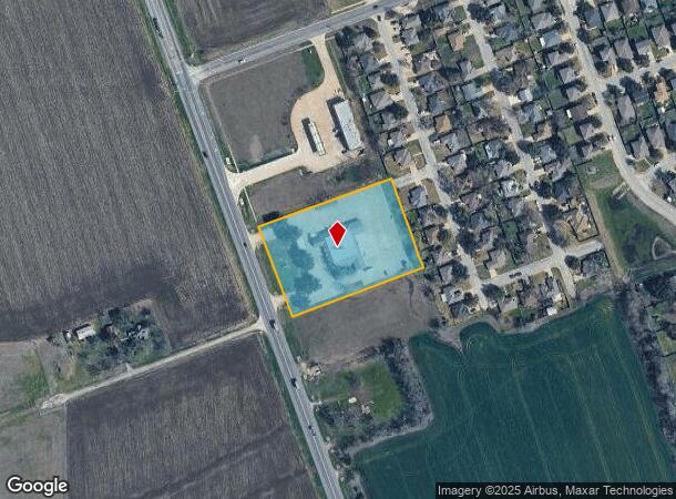  807 Carlos G Parker Blvd Nw, Taylor, TX Parcel Map