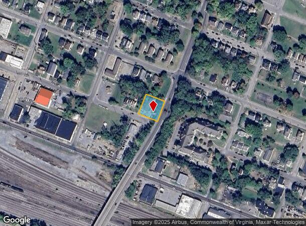  1003 Centre Ave Nw, Roanoke, VA Parcel Map