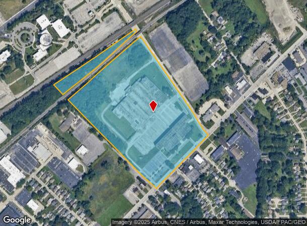  29801 Euclid Ave, Wickliffe, OH Parcel Map