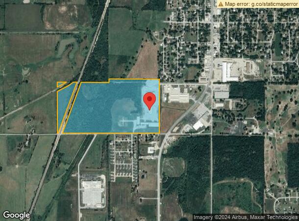  2601 Powell Rd, Baxter Springs, KS Parcel Map