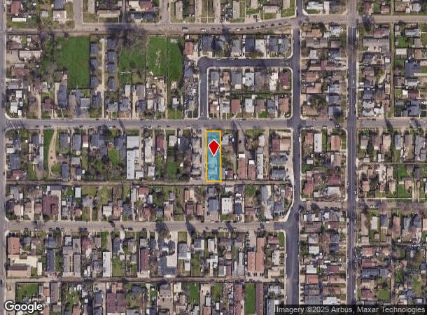 556 Vermont Ave, Turlock, CA Parcel Map