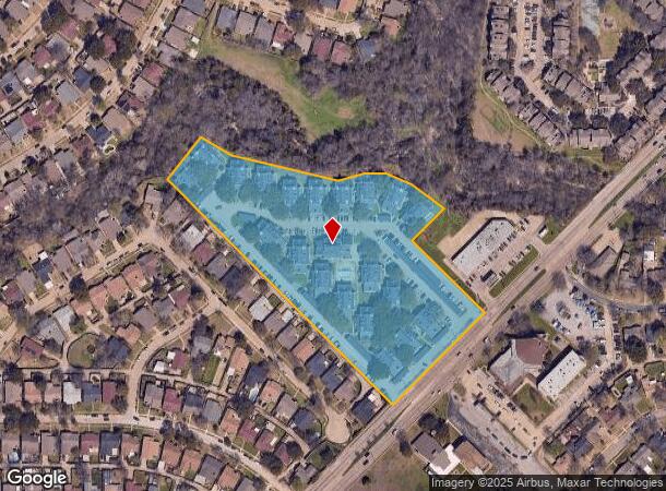  11511 Ferguson Rd, Dallas, TX Parcel Map