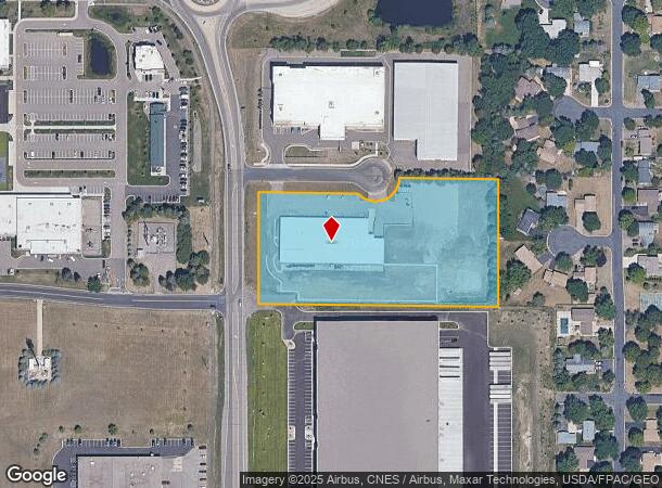  9520 Zachary Ln N, Maple Grove, MN Parcel Map