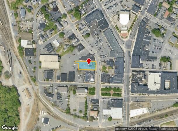  48 Franklin St, Framingham, MA Parcel Map