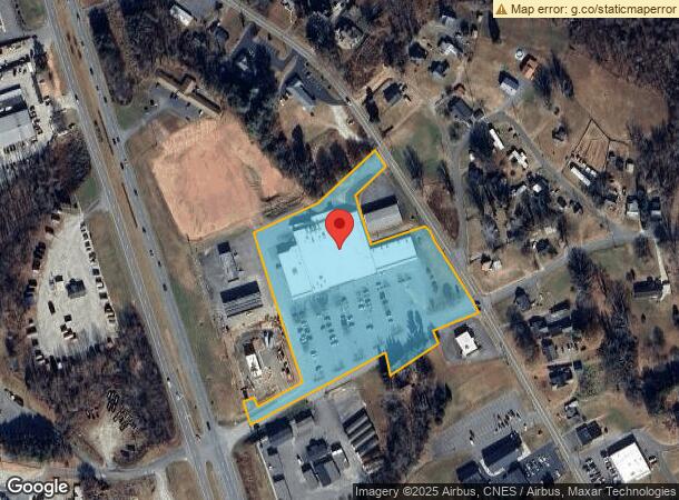  1201 W Lebanon St, Mount Airy, NC Parcel Map