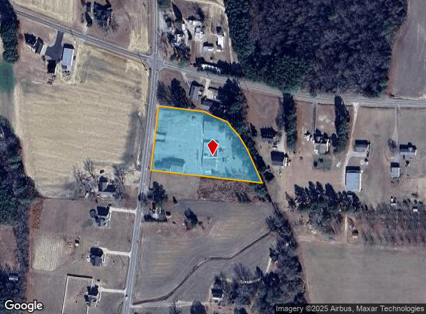  9077 S Nc Highway 581, Bailey, NC Parcel Map