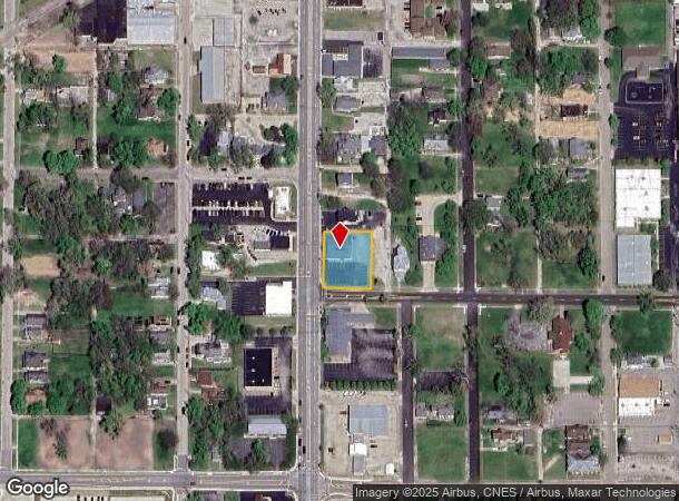  401 N Gilbert St, Danville, IL Parcel Map