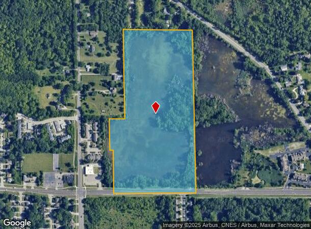  9051 S Textile Rd, Ypsilanti, MI Parcel Map