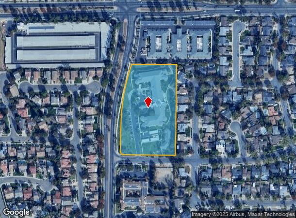  3460 R St, Merced, CA Parcel Map