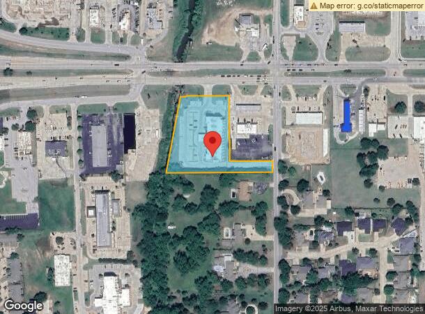  2600 W Broadway St, Ardmore, OK Parcel Map