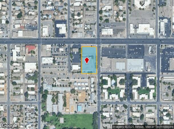  4800 Lomas Blvd Ne, Albuquerque, NM Parcel Map