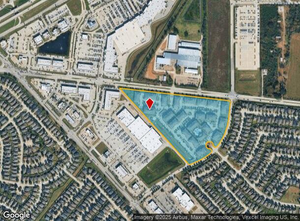  21801 Northcrest Dr, Spring, TX Parcel Map