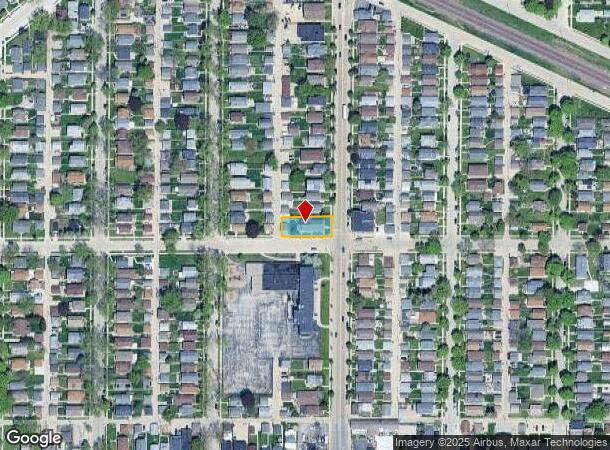 2191 S 60Th St, Milwaukee, WI Parcel Map