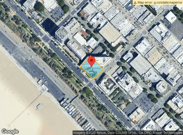  1299 Ocean Ave, Santa Monica, CA Parcel Map