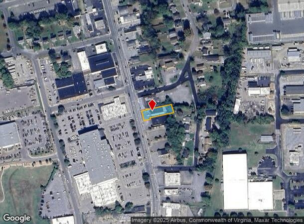  1525 Williamson Rd Ne, Roanoke, VA Parcel Map