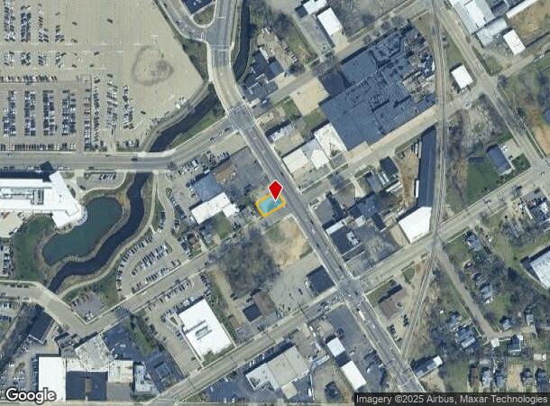  592 Portage St, Kalamazoo, MI Parcel Map