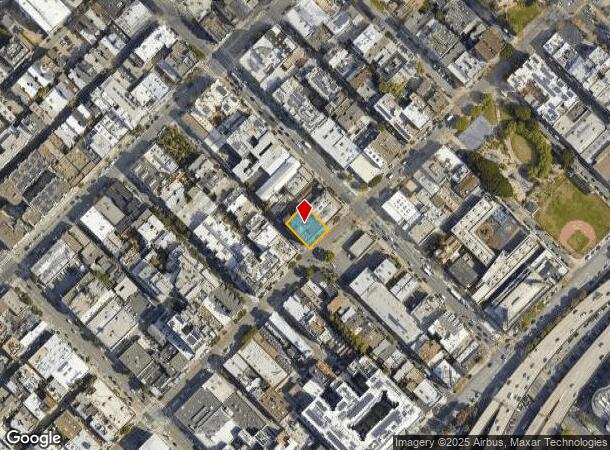  81 Langton St, San Francisco, CA Parcel Map