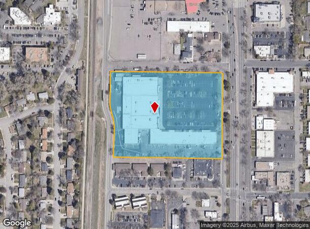  2721 S College Ave, Fort Collins, CO Parcel Map