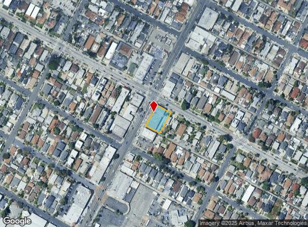 2608 S San Pedro St, Los Angeles, CA Parcel Map