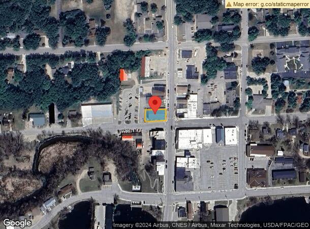  24 Main St N, New London, MN Parcel Map