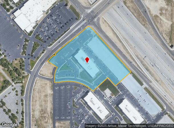 2801 N Thanksgiving Way, Lehi, UT Parcel Map