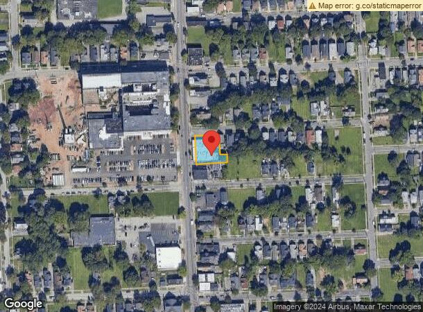  1116 N Clinton Ave, Rochester, NY Parcel Map