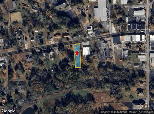 307 W College St, Bowdon, GA Parcel Map