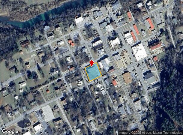 201 W Church St, Jasper, AR Parcel Map