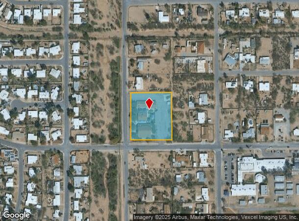 5455 S Westover Ave, Tucson, AZ Parcel Map