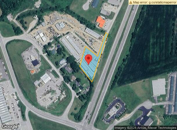  1507 Daniel Dr, Lawrenceburg, KY Parcel Map