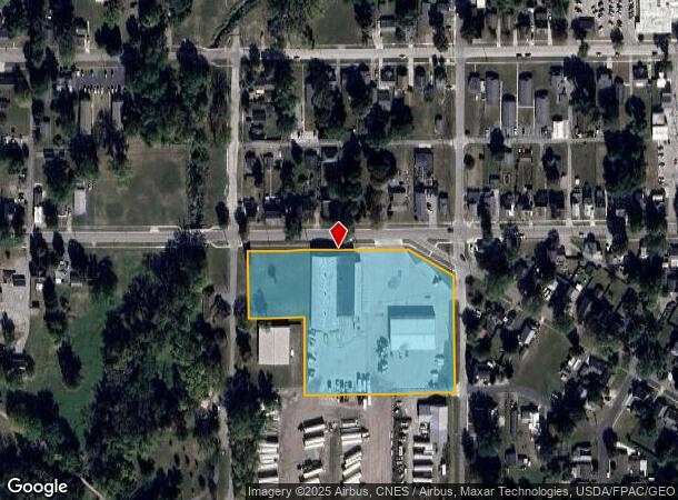  615 Howard St, Findlay, OH Parcel Map