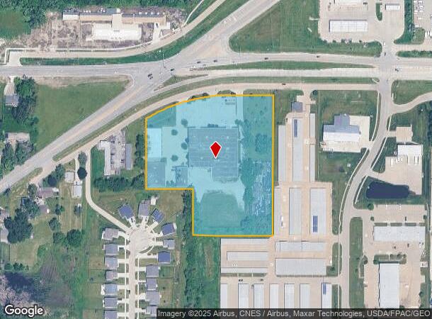4905 Hubbell Ave, Des Moines, IA Parcel Map