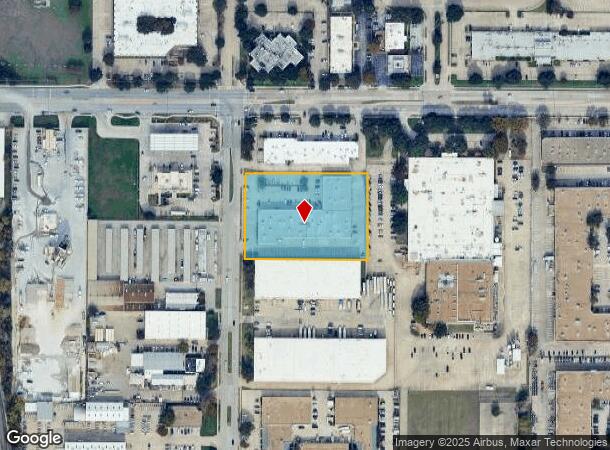  990 N Bowser Rd, Richardson, TX Parcel Map