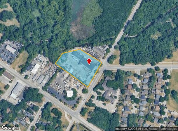  640 Varsity Dr, Elgin, IL Parcel Map